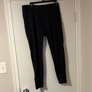 The gym people black high waisted leggings NWT